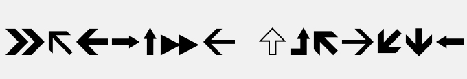 Leitura Symbols Arrows