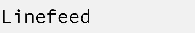 Linefeed