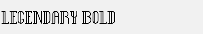 Legendary Bold