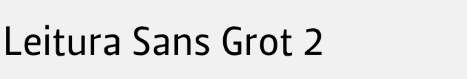 Leitura Sans Grot 2