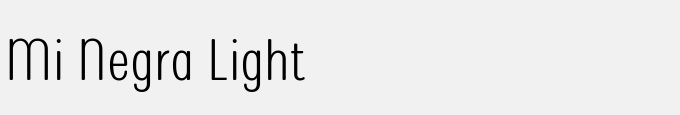 Mi Negra Light