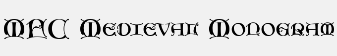 MFC Medieval Monogram Basic