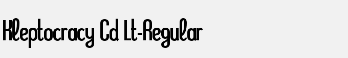 Kleptocracy Cd Lt-Regular