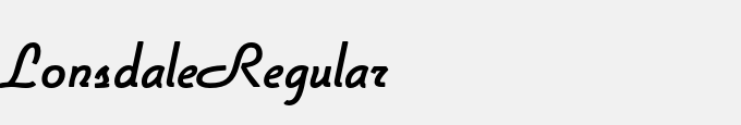 Lonsdale-Regular