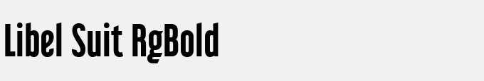 Libel Suit Rg-Bold