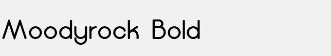 Moodyrock Bold