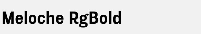 Meloche Rg-Bold