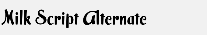 Milk Script Alternate