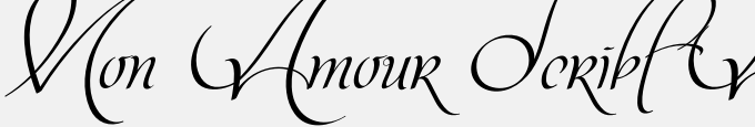 Mon Amour Script Alt