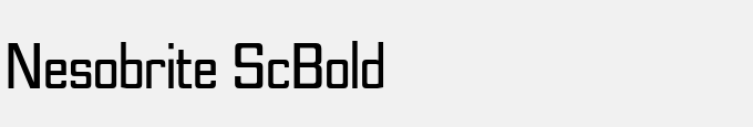 Nesobrite Sc-Bold