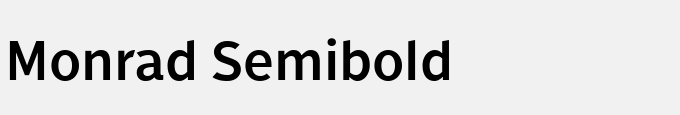Monrad Semibold
