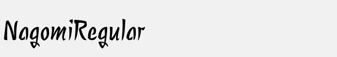 Nagomi-Regular