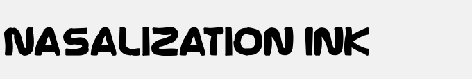 Nasalization Ink