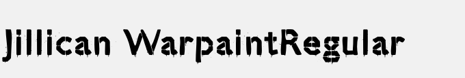 Jillican Warpaint-Regular