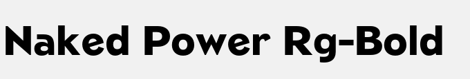 Naked Power Rg-Bold
