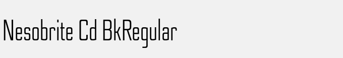 Nesobrite Cd Bk-Regular