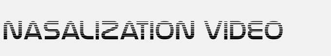 Nasalization Video