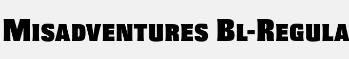 Misadventures Bl-Regular