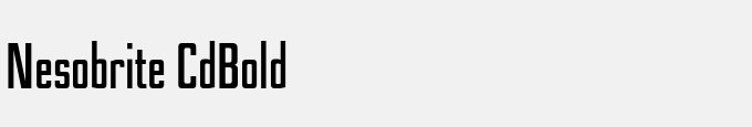 Nesobrite Cd-Bold