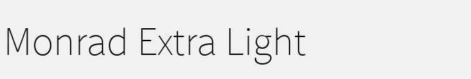 Monrad Extra Light