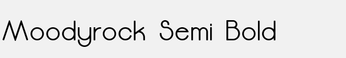 Moodyrock Semi Bold