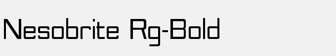 Nesobrite Rg-Bold