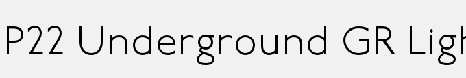 P22 Underground GR Light