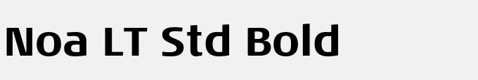 Noa LT Std Bold