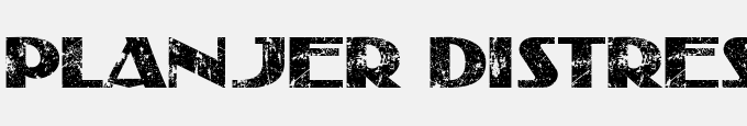 Planjer Distressed