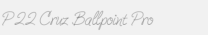 P22 Cruz Ballpoint Pro