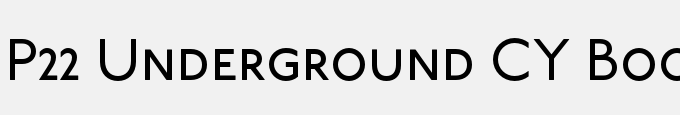 P22 Underground CY Book Petite Caps