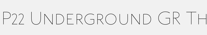 P22 Underground GR Thin Small Caps