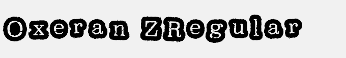 Oxeran Z-Regular