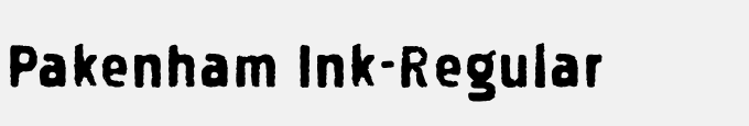 Pakenham Ink-Regular