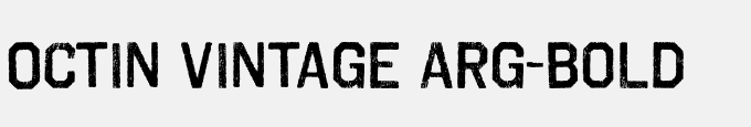 Octin Vintage ARg-Bold