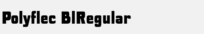 Polyflec Bl-Regular