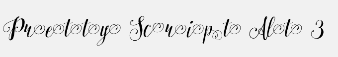 Pretty Script Alt 3