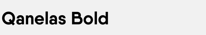 Qanelas Bold