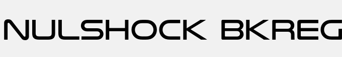 Nulshock Bk-Regular
