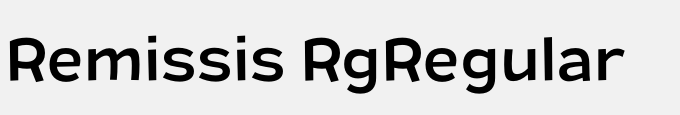 Remissis Rg-Regular