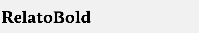 Relato-Bold