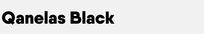 Qanelas Black