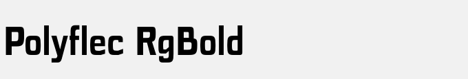 Polyflec Rg-Bold