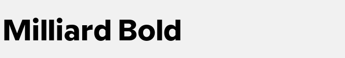 Milliard Bold