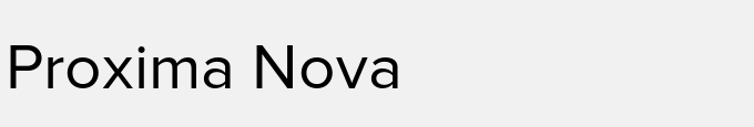Proxima Nova