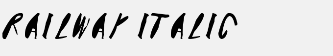 Railway Italic