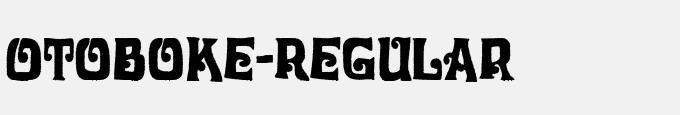 Otoboke-Regular