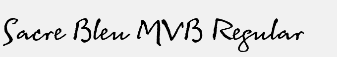 Sacre Bleu MVB Regular