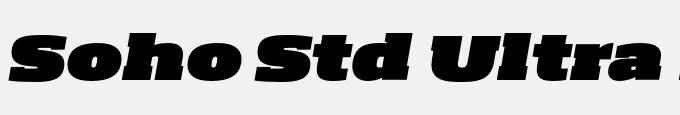 Soho Std Ultra Extended Ultra It