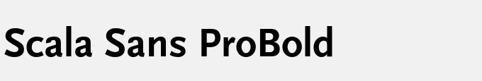 Scala Sans Pro-Bold